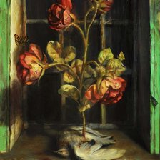 Схема вышивки «розы»