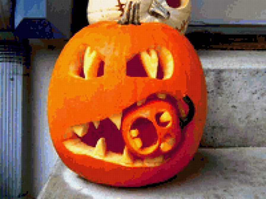 Тыковка - хеллоуин - предпросмотр