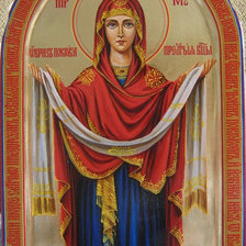 Схема вышивки «Покров Пресвятой Богородицы»