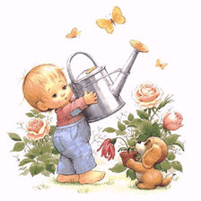 Схема вышивки «Детям»