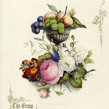 Схема вышивки «Цветы»