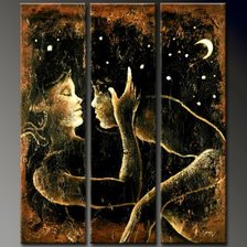 Схема вышивки «a csók»