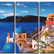 Схема вышивки «görög táj»