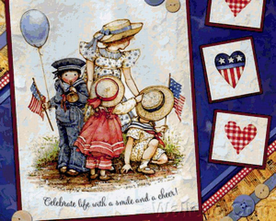 детское - девушка, дети, люди, открытки, женщина, детское, девочка - предпросмотр