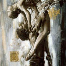 Схема вышивки «tánc»