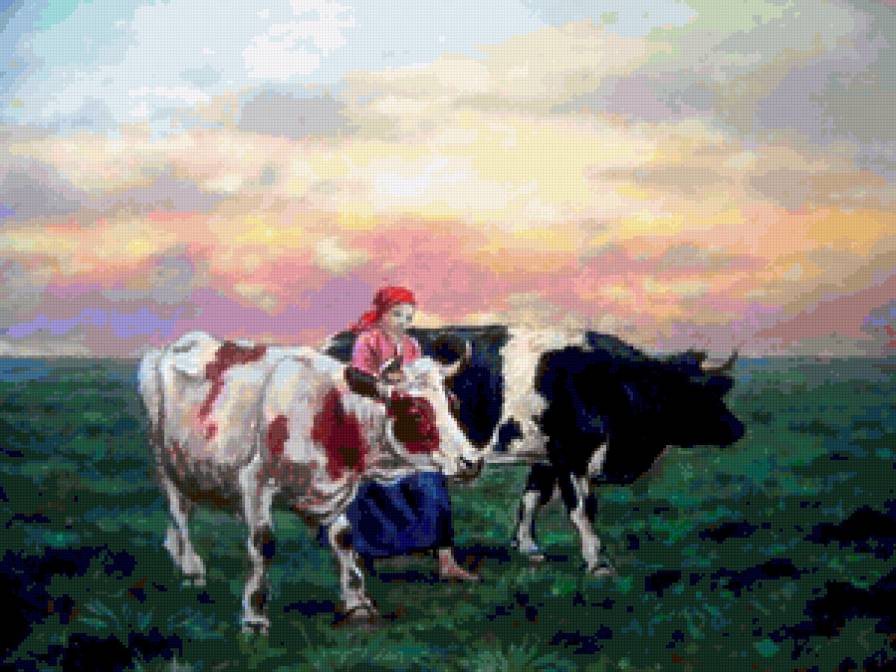 tehénpásztor lány - предпросмотр