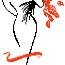 Схема вышивки «Девушка»