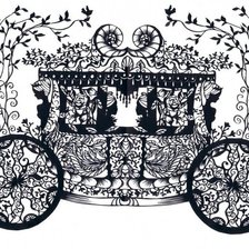 Схема вышивки «Карета»