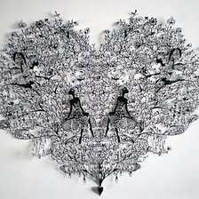 Схема вышивки «Трафарет»