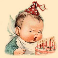 Схема вышивки «День Рождения»