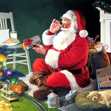 Схема вышивки «Подарки»