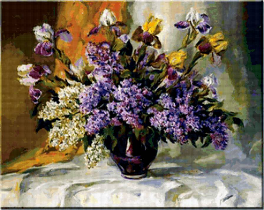 букет - букет, цветы, сирень - предпросмотр