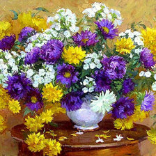 Схема вышивки «букет»