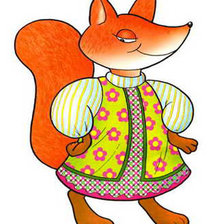 Схема вышивки «Лисичка_2»