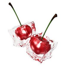 Схема вышивки «Ледяная вишня»