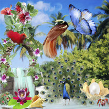 Схема вышивки «СКАЗОЧНЫЙ ЕДЕМ»