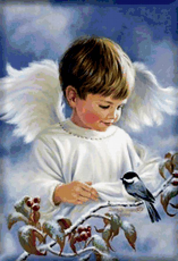 ангелок - детское, дети, ангелы - предпросмотр