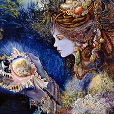 Схема вышивки «фея»