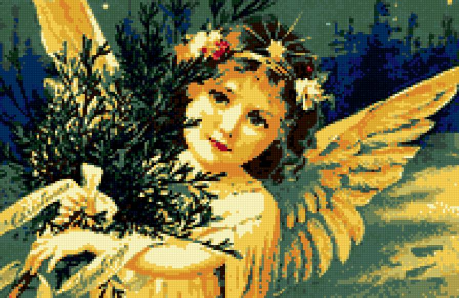 Рождественский Ангел - ангел - предпросмотр