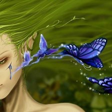 Схема вышивки «ТАНЕЦ ВЕТРА И БАБОЧЕК»