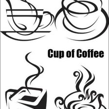 Схема вышивки «Чашка кофе»