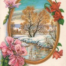 Схема вышивки «Весна! Кругом весна!»