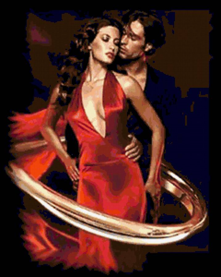 пара - портрет, любовь, пара, двое, безумие, чувства, страсть - предпросмотр