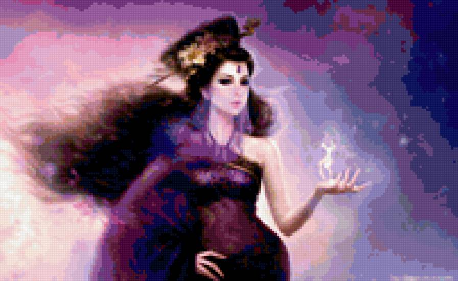 Daiqisi - япония, магия, волшебство, девушка - предпросмотр