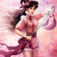 Схема вышивки «Xiaoao yuelingshan»