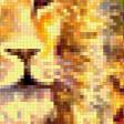 Предпросмотр схемы вышивки «лев» (№233022)