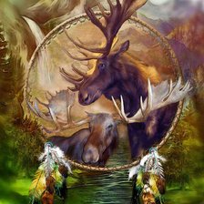 Схема вышивки «ДИПТИХ   "Две мелодии"»