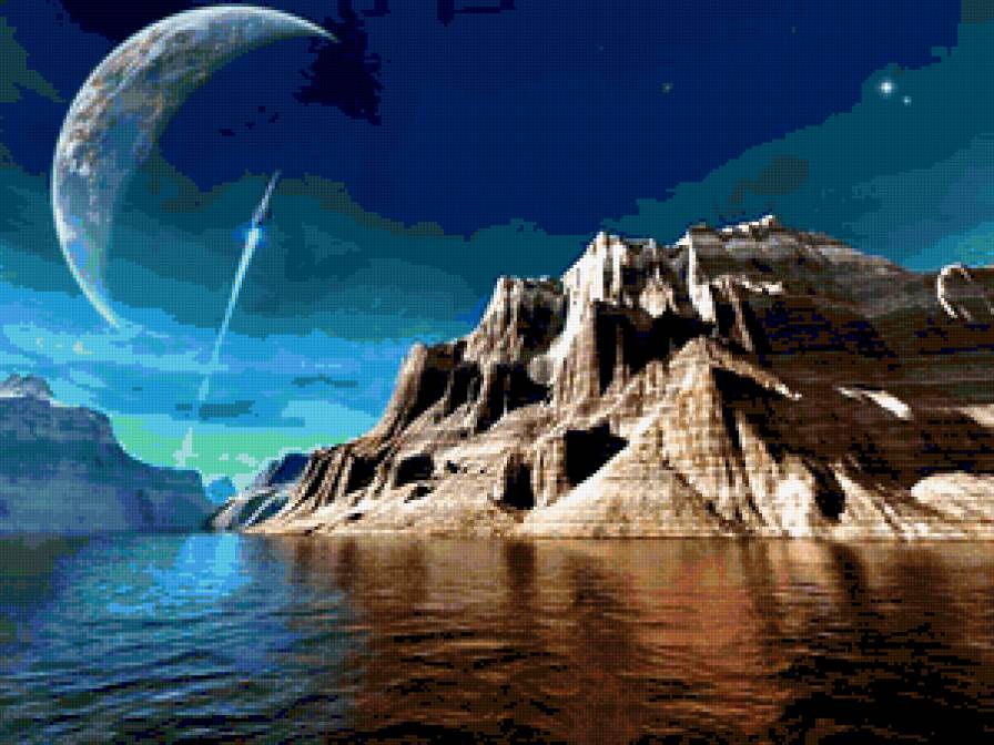 фэнтези - космос, вселенная, планеты - предпросмотр