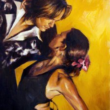 Схема вышивки «tánc»