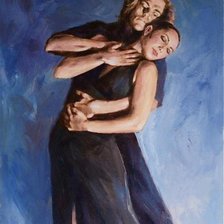 Схема вышивки «tánc»