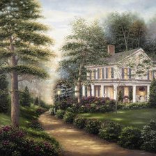 Схема вышивки «erdei lak»