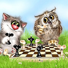 Схема вышивки «Котейка»