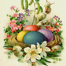 Схема вышивки «к пасхе»