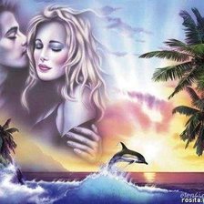 Схема вышивки «романтика»