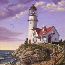 Схема вышивки «világítótorony»