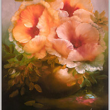 Схема вышивки «маки»