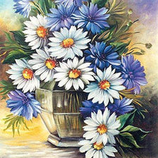 Схема вышивки «букет»