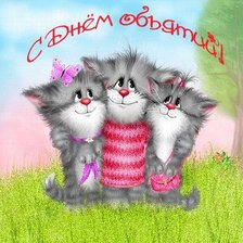 Схема вышивки «Котейки»