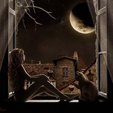 Схема вышивки «Ожидание»