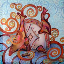 Схема вышивки «modern»