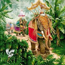 Схема вышивки «elefánt»