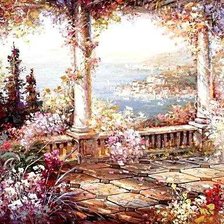 Схема вышивки «цветы»