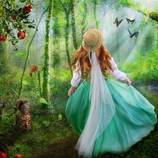 Схема вышивки «Лесная сказка»