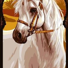 Схема вышивки «arab ló»