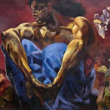 Схема вышивки «Демон»