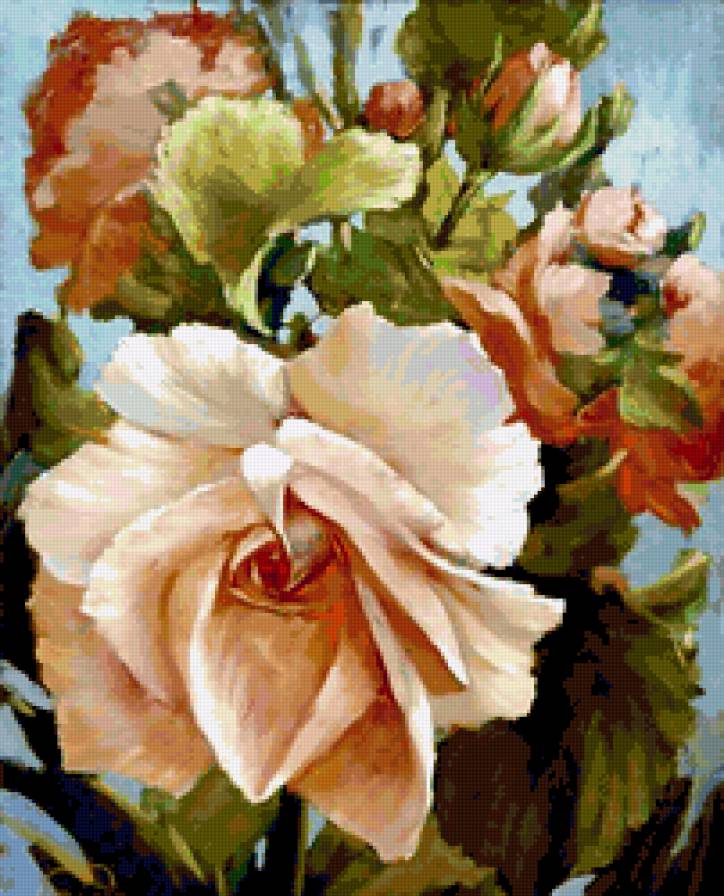 цветы - натюрморт, , цветы, романтика, букет, природа - предпросмотр